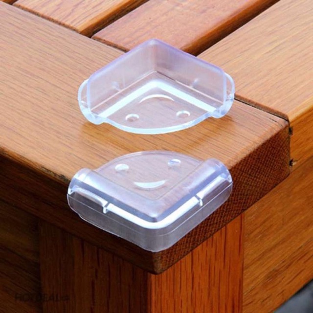 Combo 4 miếng silicon bịt cạnh bàn an toàn cho trẻ nhỏ