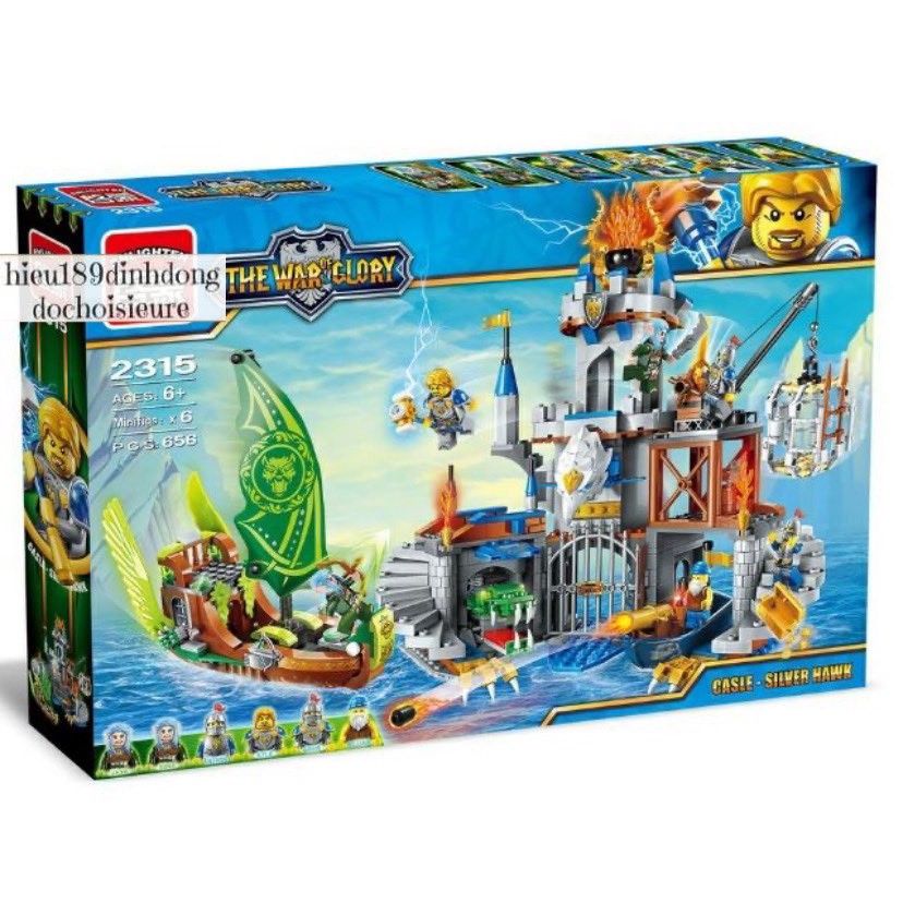 Lắp ráp xếp hình 2315 : Tấn công lâu đài