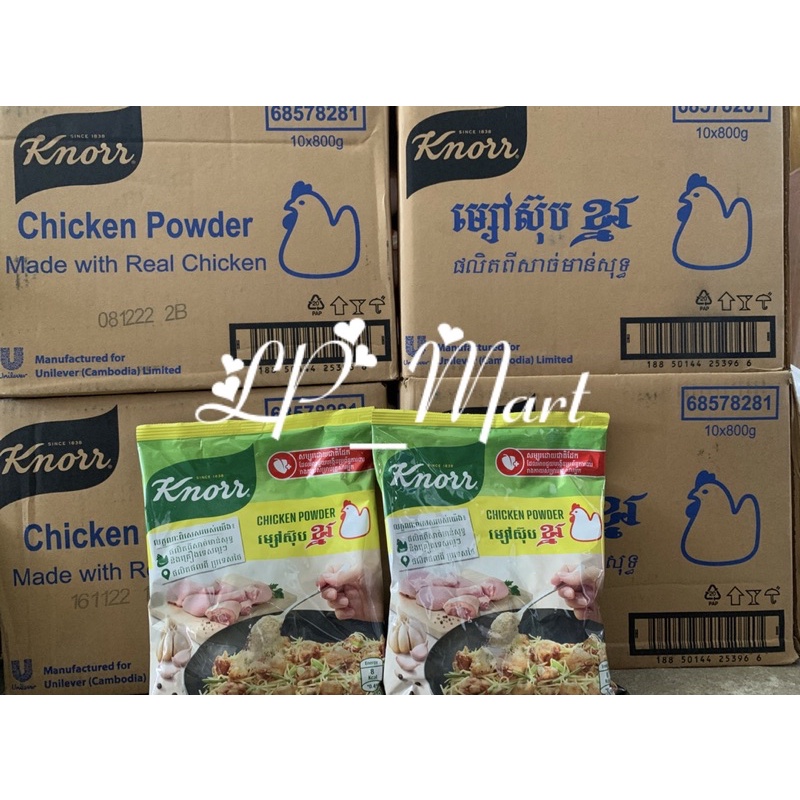 [MỚI] HẠT NÊM KNORR VỊ GÀ 800GR THÁI LAN