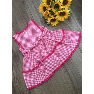 váy đầm bé gái kate tầng
