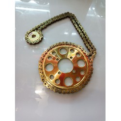 Nhông sên dĩa vàng xe sipo