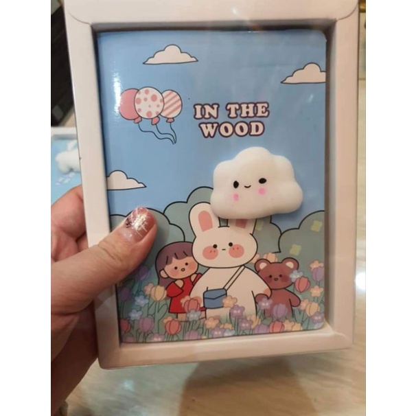 Sổ Squishy có hộp và thay giấy được (shop xin phép giao mẫu ngẫu nhiên)