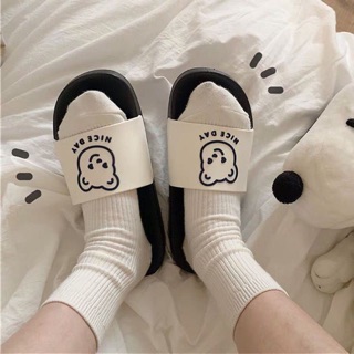 Dép gấu Nice Day ulzzang