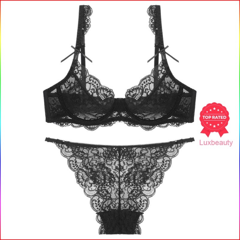 Bộ đồ lót ren mỏng cho ngực to,có gọng,có khe nhét mút,có ảnh thật cuối album | BigBuy360 - bigbuy360.vn