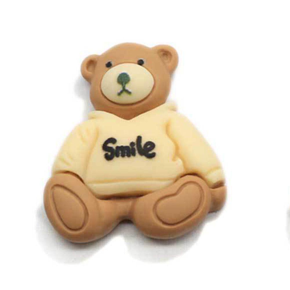 Móc Khóa Hình Gấu Bằng Nhựa Mini Dễ Thương