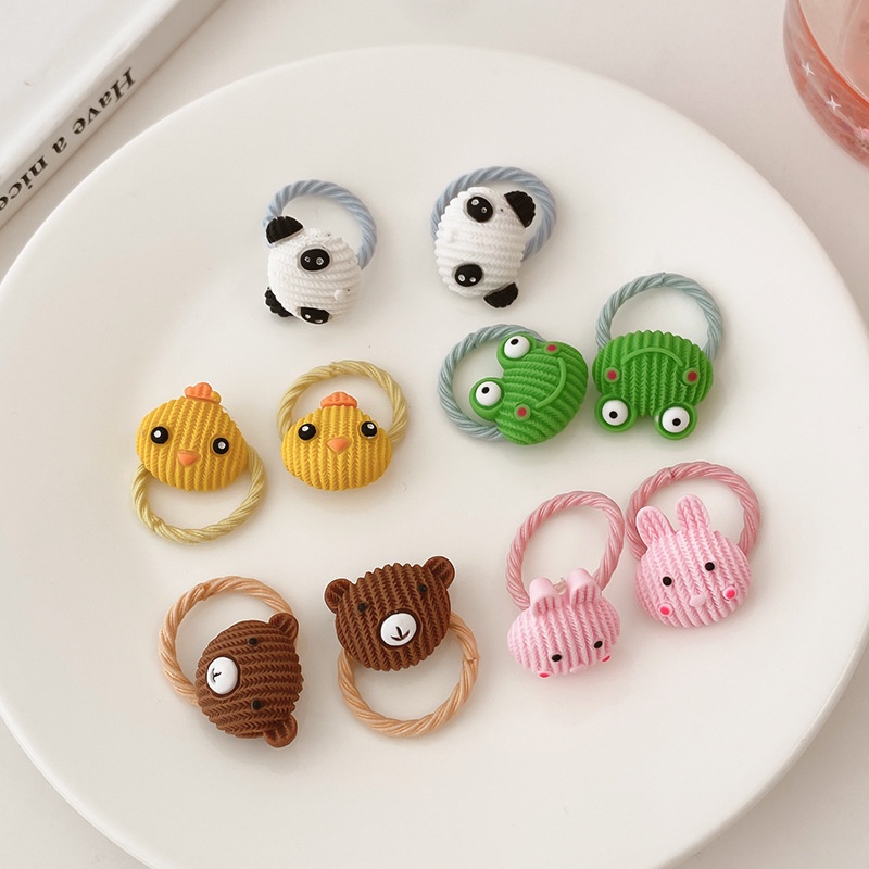 Dây Buộc Tóc Co Giãn Không Đau Thiết Kế Mới Cho Nữ