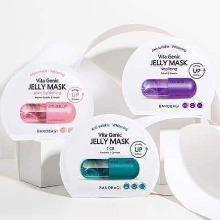 [Mẫu Mới] Mặt nạ giấy vita Genic Banobagi Jelly Mask (lẻ)