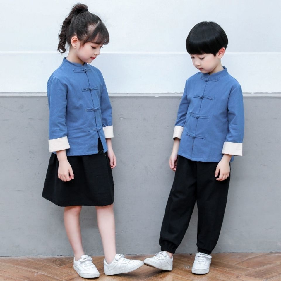 Bộ Hán Phục Truyền Thống Trung Hoa Dành Cho Bé Trai Và Bé Gái
