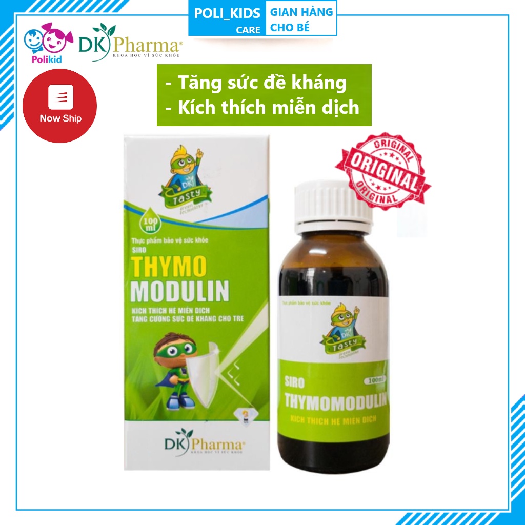 Siro Tăng đề kháng - Tasty Thymomodulin ® 60ml (Dkpharma)