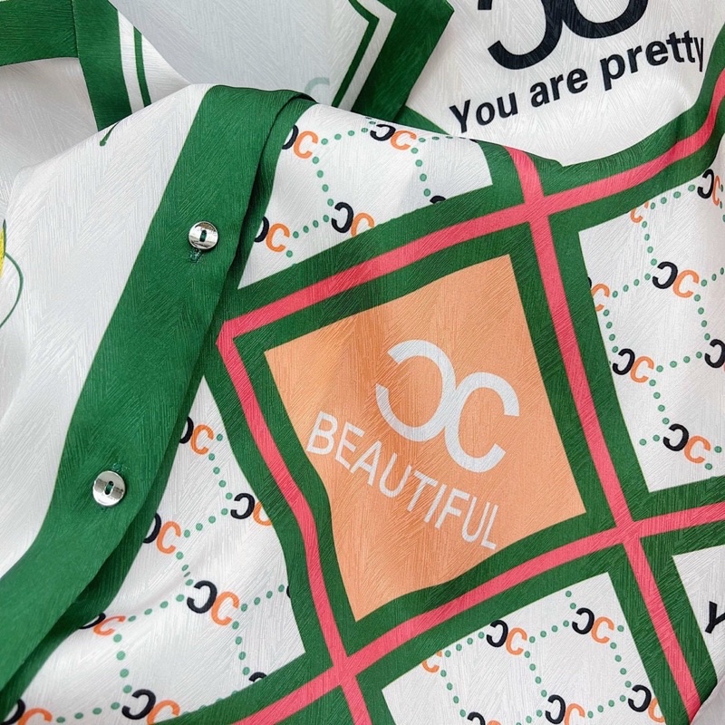 [Hàng sẵn] pijama lụa xước cao cấp Quảng Châu tay dài cc beautiful