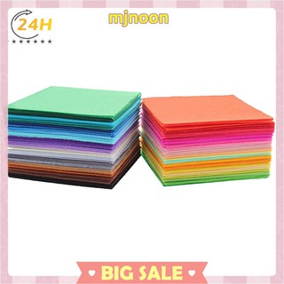 40 Miếng Vải Polyester 10x10cm Làm Đồ Thủ Công