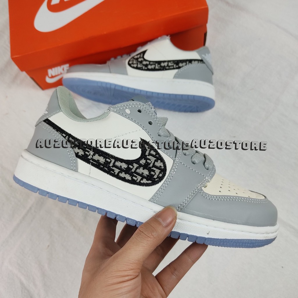 Giày Thể Thao Nam Nữ Sneaker Màu Xám Dio 1 Low Phong Cách Đường Phố | BigBuy360 - bigbuy360.vn