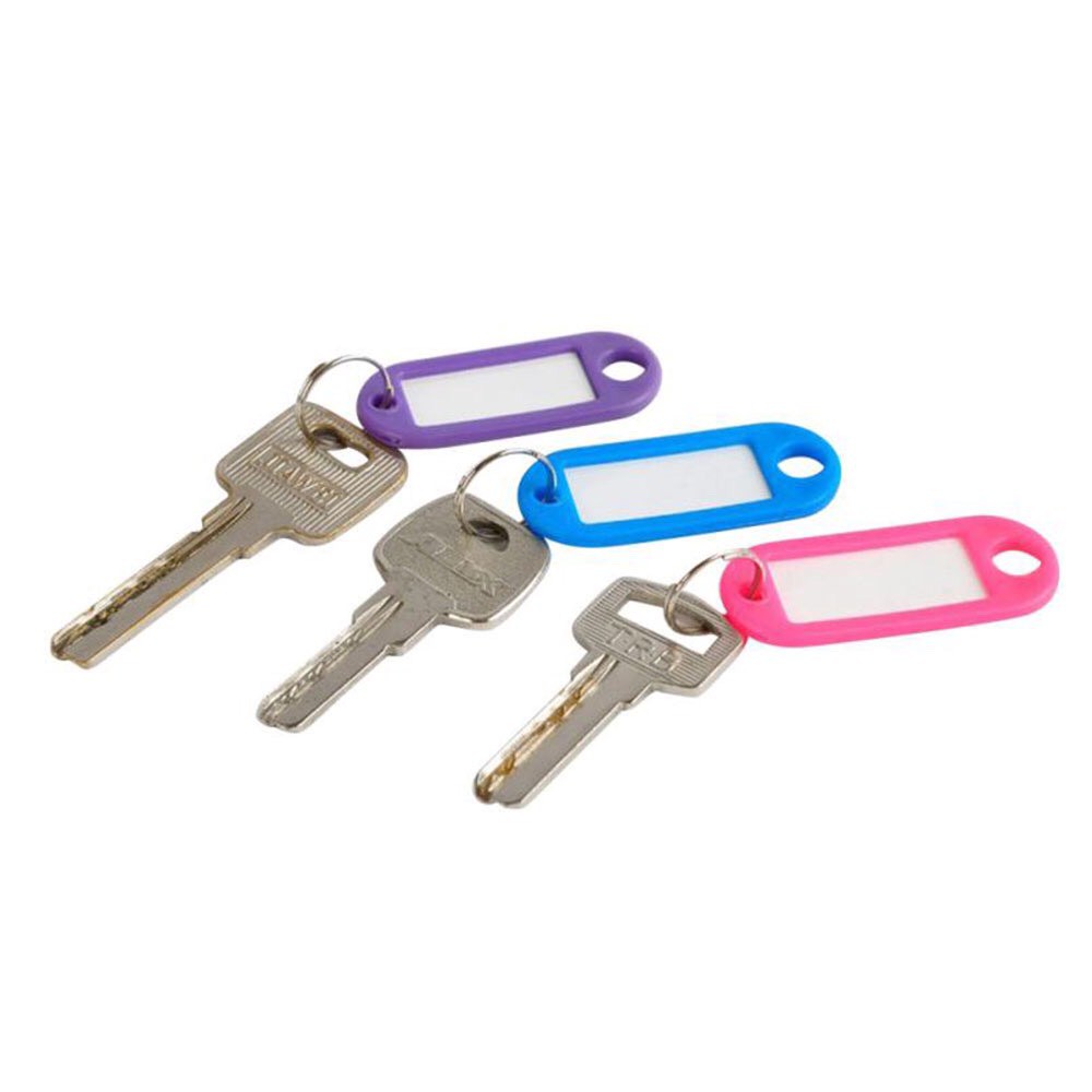 Thẻ nhựa ghi nhớ chìa khóa, vali, hành lý, nametag (nhiều màu)