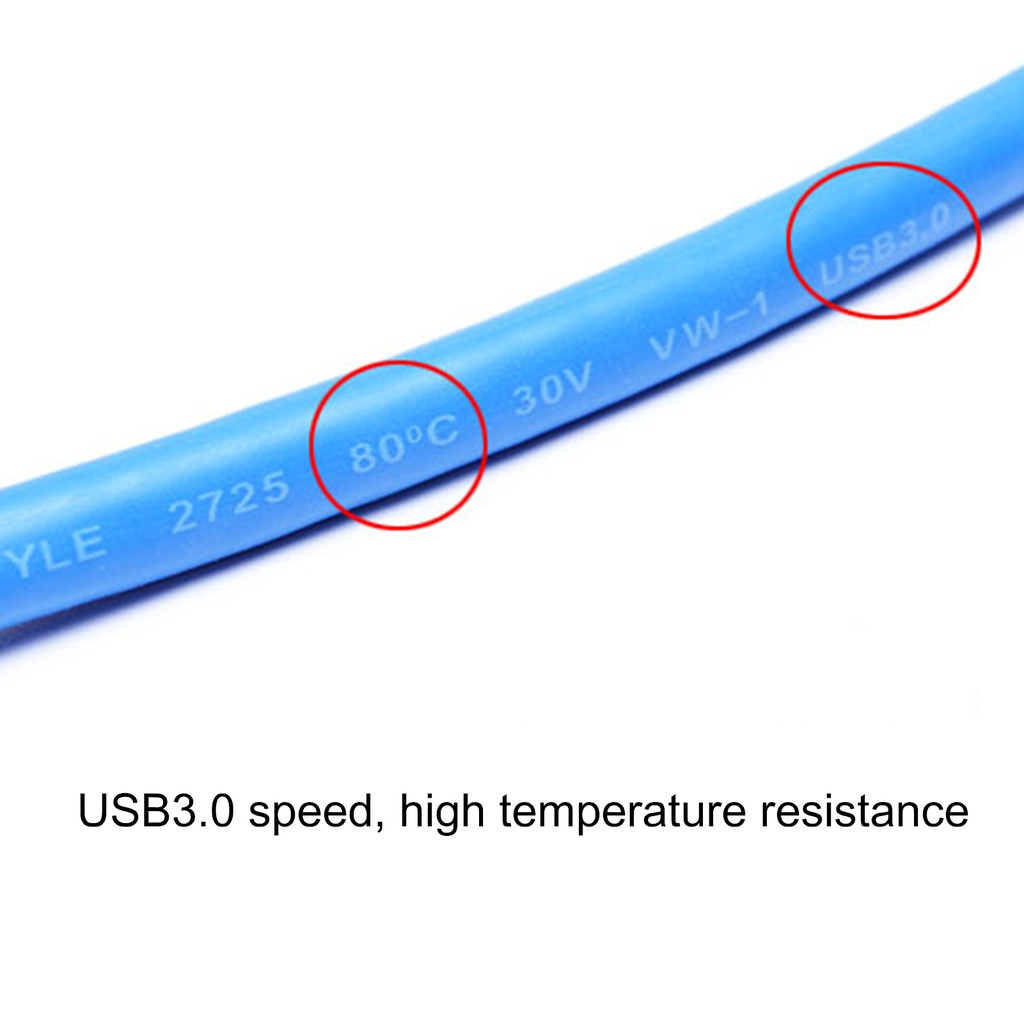 Dây Cáp Đồng Bộ Dữ Liệu Usb 3.0 Tốc Độ Cao 0.3 / 1 / 1.5m