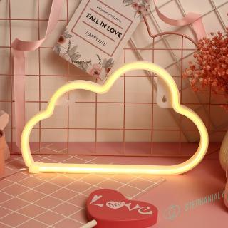 Đèn led neon hình đám mây trang trí phòng