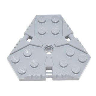 Gạch Lego Lục giác với lỗ trục - gắn Nexo Power / Lego Part 27255: Modified 6 x 6 Hexagonal with Pin Hole