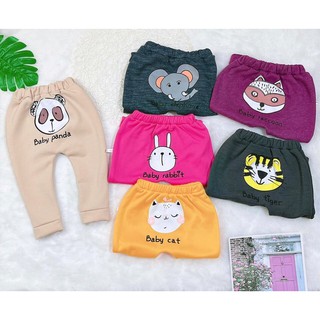 Siêu rẻ combo 3 quần nỉ bông siêu ấm, siêu rẻ cho cả bé trai, bé gái