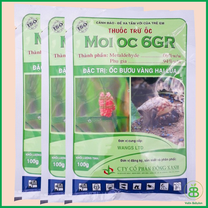 Thuốc Trừ Ốc MOI OC 6GR - Thuốc Diệt Ốc Sên Cho Cây Trồng