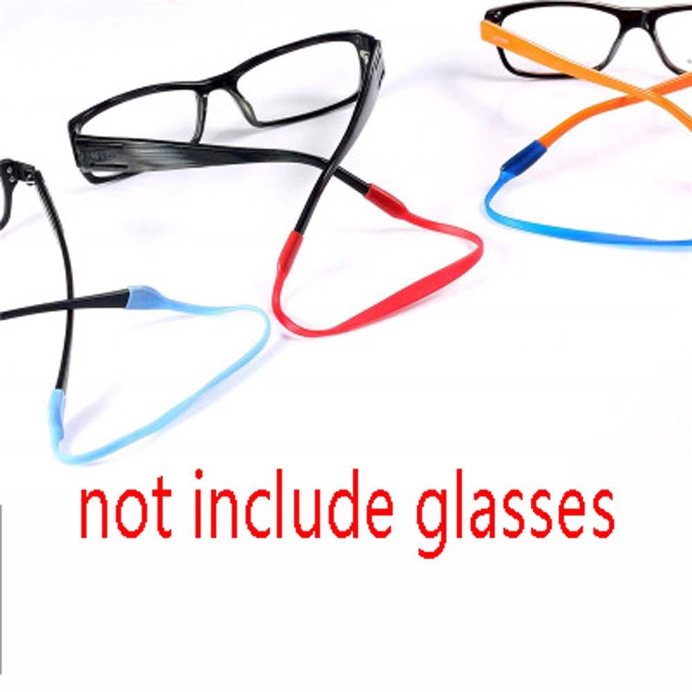 Dây Đeo Kính Bằng Silicon Màu Trơn Thời Trang Cho Bé