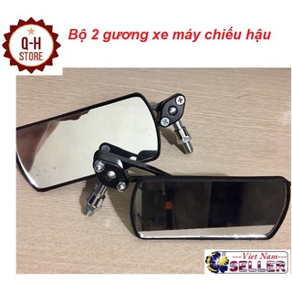 Bộ 2 Gương Xe Máy Chiếu Hậu Phù Hợp Cho Mọi Dòng Xe Hiện Nay