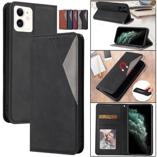 Vỏ Bao Da Điện Thoại Nắp Gập Từ Tính Họa Tiết Kẻ Sọc Cho Huawei Honor 10 20 Lite 10i 20i 20e Enjoy 9s 10 Plus Y9 P Smart Z Maimang 8 Ốp