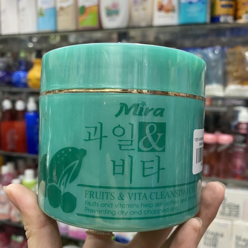 Kem massa gel Tẩy trang Fruits & Vita Mira