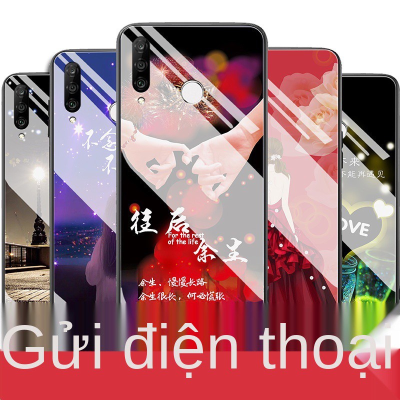 Ốp lưng điện thoại Huawei nova4e gương kính bảo vệ MAR-AL00 mẫu nữ chống rơi sáng tạo thời thượng hàng hiệu silicone