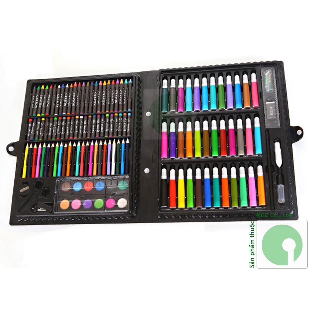 Hộp màu 150 chi tiết cho bé thoải sức sáng tạo - NDHS-4623-HM150 (Nhiều màu)