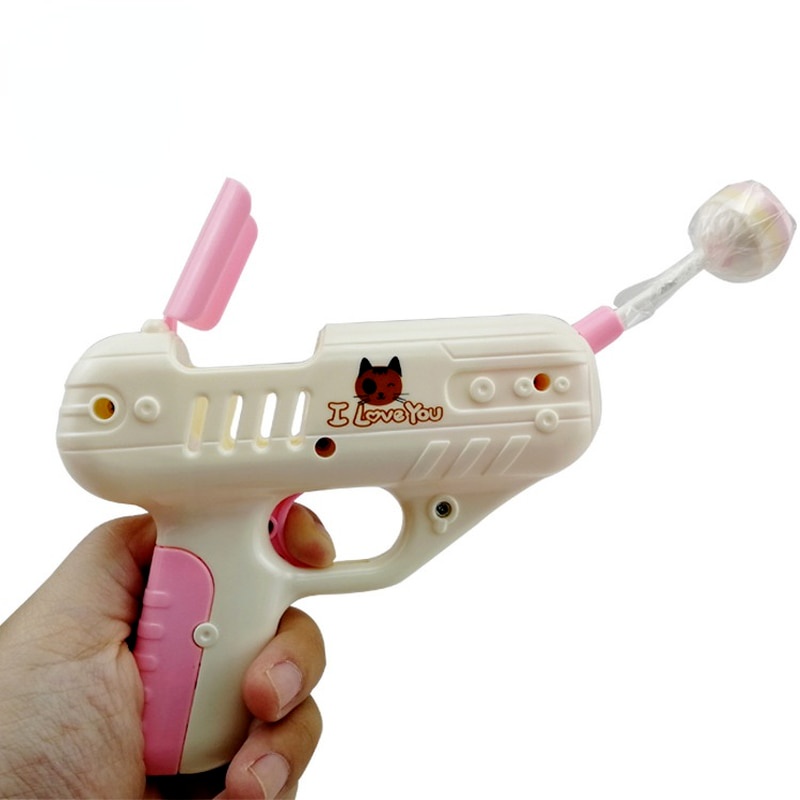 Súng Bắn Kẹo Mút Đồ Chơi Cực Vui Nhộn Bộ sản phẩm: 1 súng + kẹo mút 🎈 CAM KẾT 🎈 👉🏻 Đảm bảo đúng hình ảnh và chất lượng