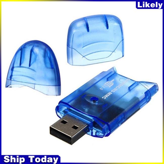 Đầu Đọc Thẻ Nhớ Micro SD T-Flash TF SDHC USB 2.0 Tốc Độ Cao
