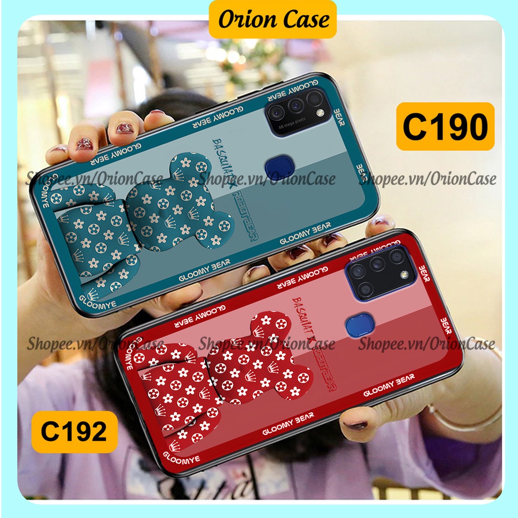 Ốp lưng Samsung A21s -  M21/M30S - M31 in hình bearbrick 3D thời trang, cá tính. ốp chống sốc, bền đẹp