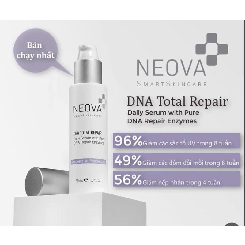 Serum Neova DNA Total Repair 30ml - xách tay đủ bill