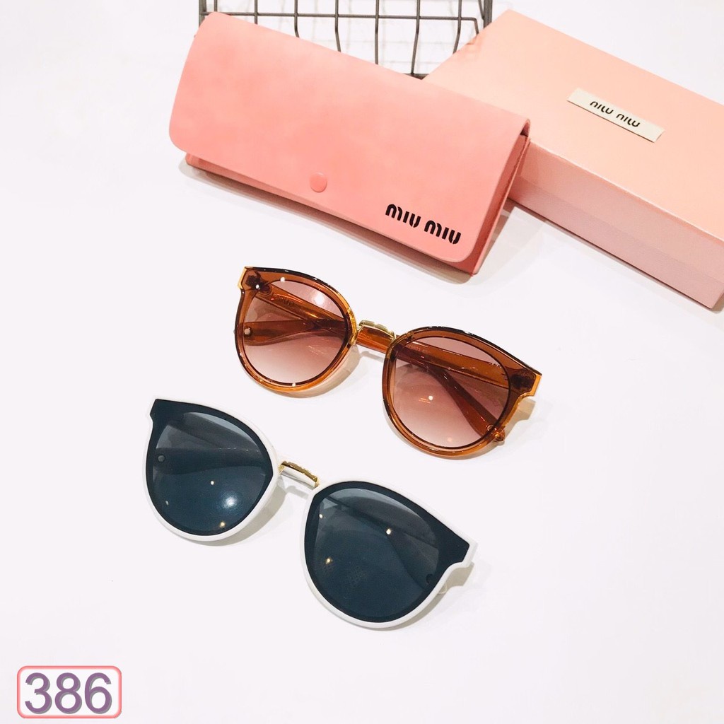 Mắt Kính Thời Trang Nữ Hot Trend K386B Cao Cấp Sang Chảnh - Hazo