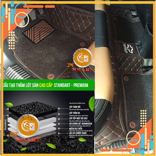 Thảm Lót Sàn Ô Tô, Xe Hơi 6D Kèm Thảm Rối Chống Bẩn Không Mùi, Không Thấm Nước Dành Cho 4-5 Chỗ Ngồi