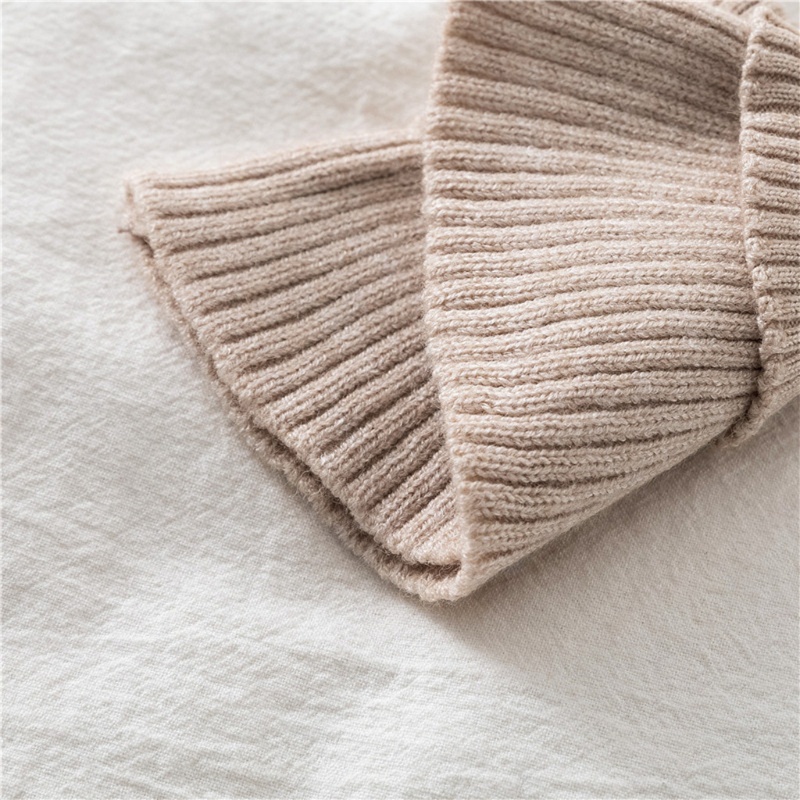 Cổ Áo Sweater Giả Len Màu Sắc Trơn Cổ Lọ Có Thể Tháo Rời Thời Trang Thu Đông Ấm Áp