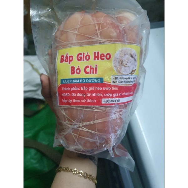 bắp giò heo rút xương bó chỉ 1kg
