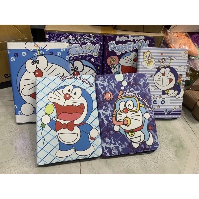 Bao da Samsung Tab A 9.7inch P555 dẻo hình kitty doremon siêu dễ thương