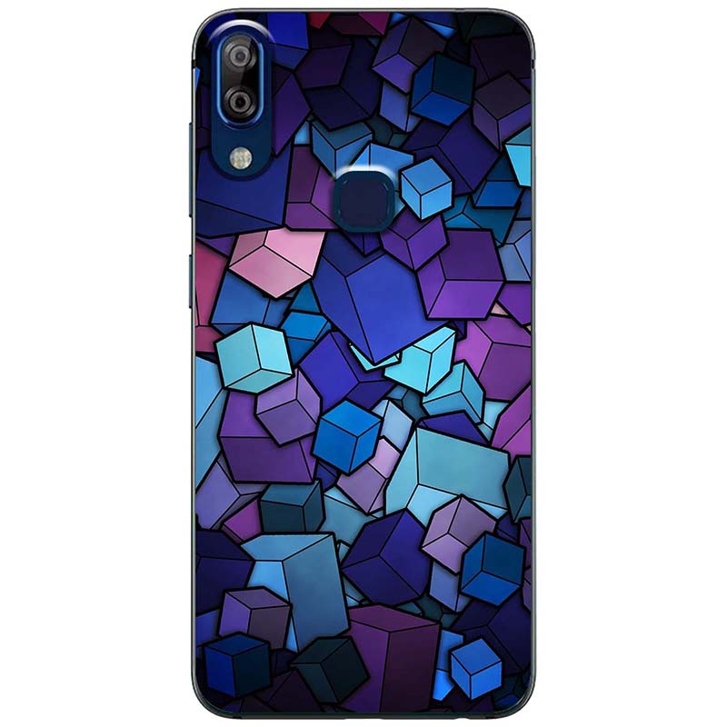 Ốp lưng Vsmart Joy 1, Joy 1 Plus, Joy 2 Plus in hình Viên đá xanh