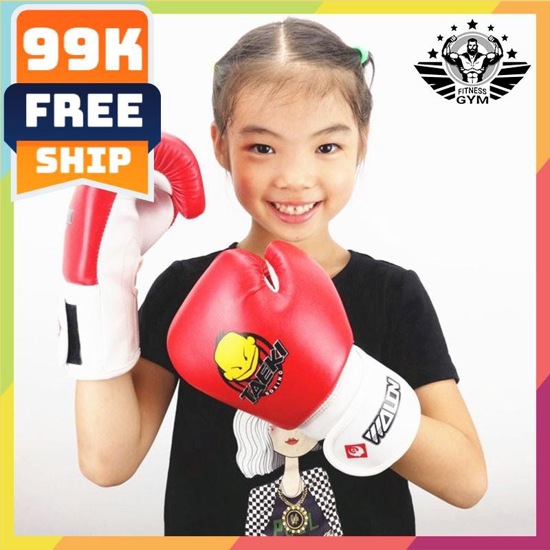 FREESHIP🎁 Găng tay đấm bốc trẻ em loại tốt ⚡giá rẻ⚡ Găng tay boxing cho bé | hn & tphcm