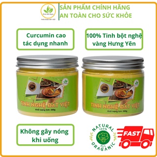 Tinh bột nghệ đất việt 1kg, tinh bột nghệ nguyên chất 100%, không tạp chất, giữ dc mùi thơm của nghệ- thảo dược đất vệt