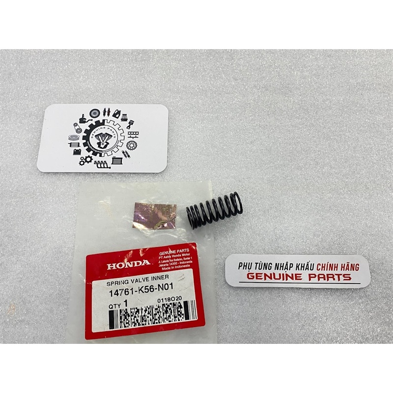 Lò xo đầu lớn nhỏ SONIC, WINNER, GTR, CBR nhập khẩu Honda 14751K56N01 / 14761K56N01