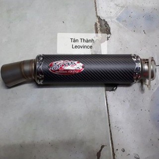 Lon pô độ K1 cacbon zin