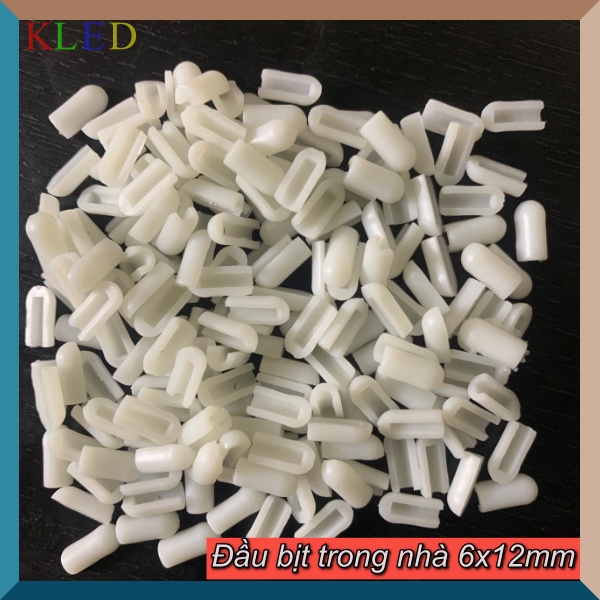 Phụ kiện led neon - Đầu bịt  -  Kẹp định hình 6x12 - Jack DC nối....