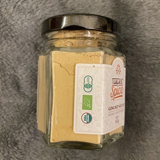 [LALA'S SPICE] BỘT GỪNG HỮU CƠ (50g) - Organic Ginger Powder