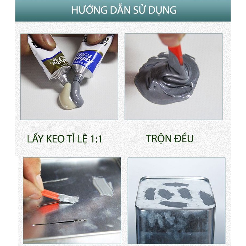 Keo AB Đa Năng Dán Kim Loại Pioneer Durasteel Five Minute Epoxy 35g