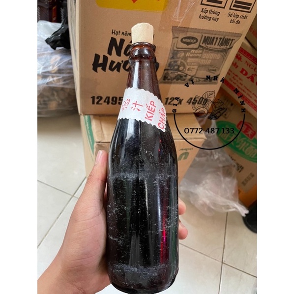 GIẤM KIPCHAP THUỶ TINH NGƯỜI HOA TRUYỀN THỐNG 500ML