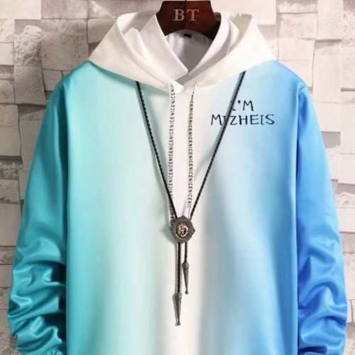 Fashion European and American style long-sleeve hoodie for men