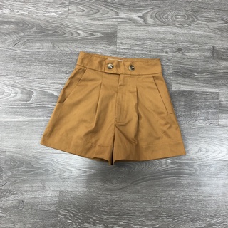 Quần short nữ Kaki Mango 4 màu 2 nút KAMI