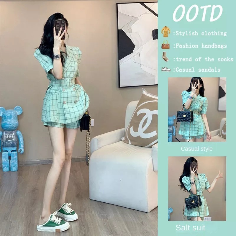 Bộ Đồ Vest Thời Trang Mùa Hè 2022 Cao Cấp Phong Cách Mới Cho Nữ