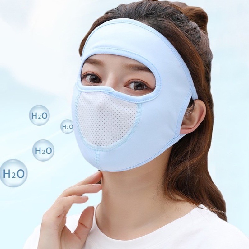 Khẩu Trang Ninja Chống Nắng Có Lưới Thở Thông Khí